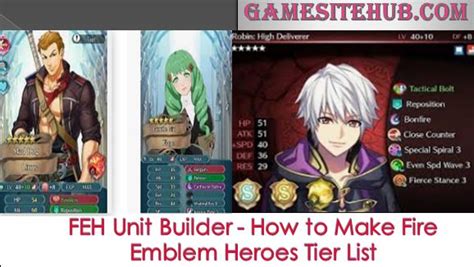 feh stuff|fe heroes unit builder.